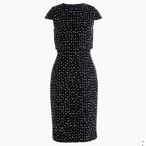 J. Crew Dresses & Skirts - J. Crew Going Places dress in dotted tweed